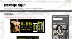 Desktop Screenshot of grownupfangirl.com