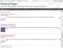 Tablet Screenshot of grownupfangirl.com